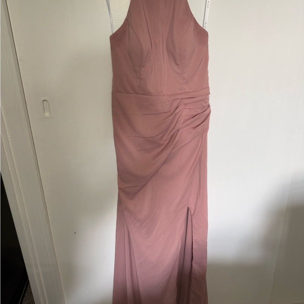 Azazie Dusty Rose Dress